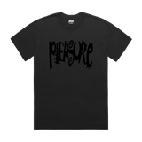 Pleasure T-shirt Black on Black