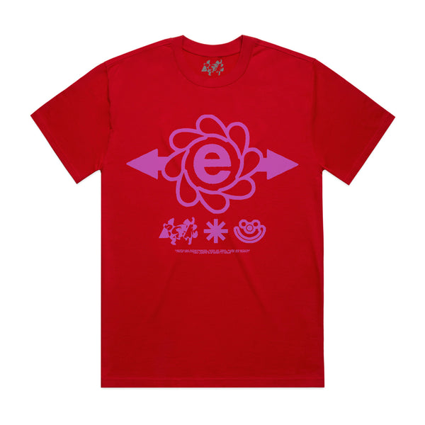 Red NY'E' Tee