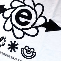 White NY'E' Tee