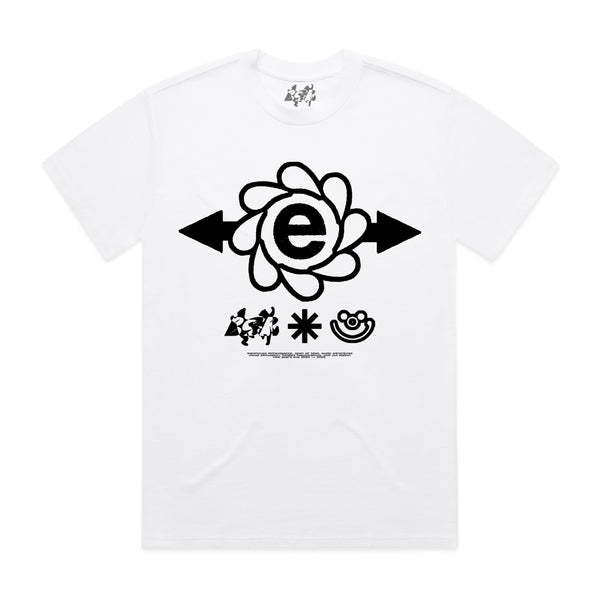 White NY'E' Tee