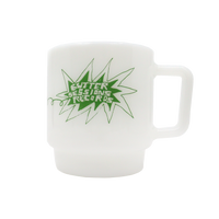 Trouble Brewing – Milk Glass Mug