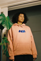 BSR Embroidered Logo Hoodie - Salmon