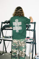 Jigsaw T-shirt Forest Green