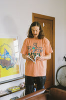 Rätselhaft T-shirt Terracotta