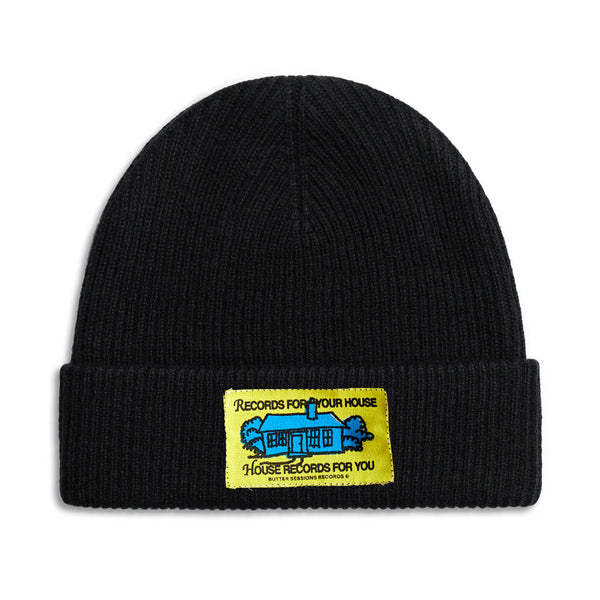 House Records Cashmere & Merino Wool Beanie