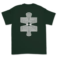 Jigsaw T-shirt Forest Green