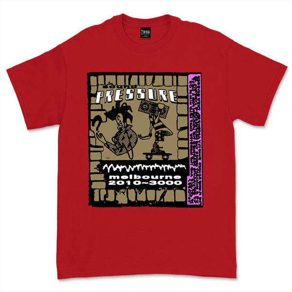 Red Sound Pressure Tee