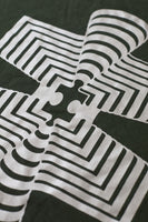 Jigsaw T-shirt Forest Green