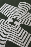 Jigsaw T-shirt Forest Green