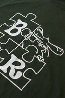 Jigsaw T-shirt Forest Green